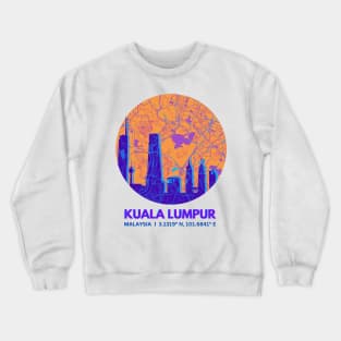 KL Malaysia V2, Next Travel Destination Crewneck Sweatshirt